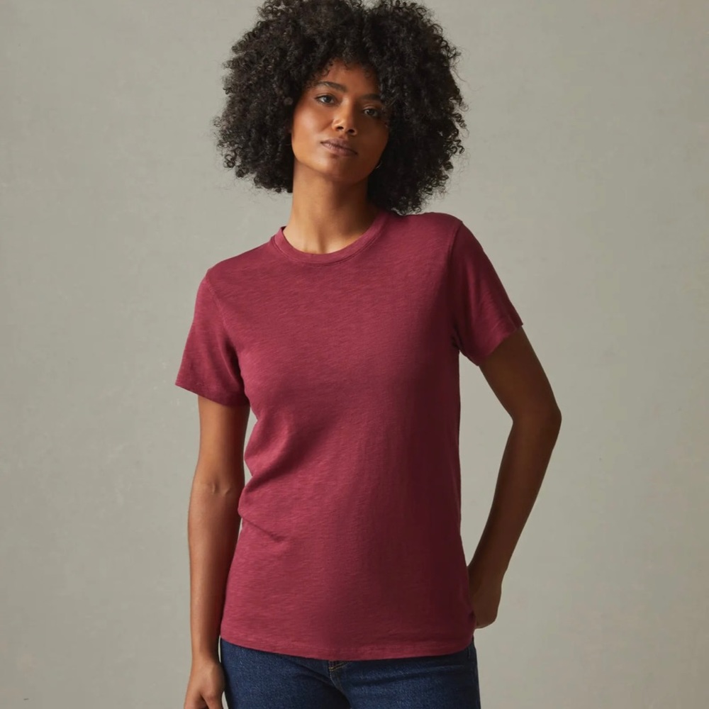 American Giant Premium Slub Crew Tee Size S